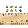 200Pcs 4 Colors 6-Petal Tibetan Style Alloy Flower Bead Caps TIBE-FS0001-03-6