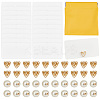 20Pcs Alloy Anti-glare Lapel Pins Brooches JEWB-PH0001-89-1