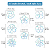 Waterproof PVC Colored Laser Stained Window Film Static Stickers DIY-WH0314-101-2