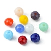 10 Grids 10 Styles Opaque Solid Color Glass Beads Strands EGLA-YW0001-45-3