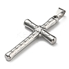 Non-Tarnish 304 Stainless Steel Big Pendants STAS-D087-06P-2