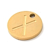 Ion Plating(IP) 304 Stainless Steel Pendants FIND-M017-02G-X-2