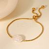 Fashion Stainless Steel Boston Link Chains Slider Bracelets LS-EE0272-4