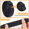 10 Yards Polyester Antislip Grosgrain Ribbon OCOR-BC0007-62A-4