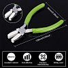 High Carbon Steel Flat Nose Pliers TOOL-WH0122-26A-3