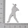Non-Tarnish 304 Stainless Steel Pendants STAS-B062-01B-P-3