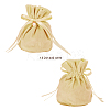 Velvet Jewelry Bags with Drawstring & Plastic Imitation Pearl TP-CJC0001-03I-2
