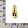 Rack Plating Brass Micro Pave Clear Cubic Zirconia Perdants KK-C067-11G-I-3