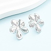 304 Stainless Steel Stud Earrings LS-EJEW-I323-01P-03-1