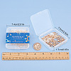 Brass Lobster Claw Clasps and Open Jump Rings KK-SC0001-41G-4