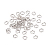 Brass Open Jump Rings KK-M165-6mm-01P-NR-1