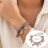 Christmas Theme Alloy Charm Bracelets WG289FB-04-1