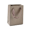 Paper Gift Tote Bags with Nylon Ribbon Handles ABAG-G018-01B-1