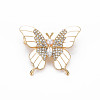 Butterfly Enamel Pin JEWB-N007-024-FF-2