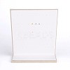 Rectangle Wood L-Shaped Earring Display Stand EDIS-N004-03-2