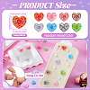 Printed Opaque Resin Cabochons CRES-TA0001-72B-4