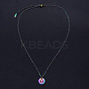 201 Stainless Steel Pendants Necklaces NJEW-S105-JN627-7-2