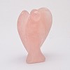 Natural  Rose Quartz Home Display Decorations X-DJEW-L009B-02-4
