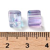 Two Tone Transparent Glass Beads GLAA-NH0001-03F-3