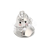Halloween Brass Enamel Pendants KK-F915-05P-1