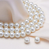 Eco-Friendly Dyed Glass Pearl Round Beads HY-BC0001-8mm-RB011-4