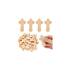 20Pcs Wooden Cross Wall Ornaments AJEW-GA0007-33-7