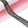 Natural Seraphinite Beads Strands LS-G-A021-07B-2