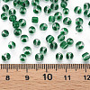 6/0 Transparent Two Tone Glass Seed Beads SEED-T006-01C-C09-5