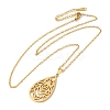 304 Stainless Steel Pendant Necklaces LS-NJEW-P283-05G-2