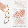 15Pcs 3 Colors Alloy Screw Carabiner Lock Charms FIND-AN0001-12-3