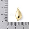 Brass Micro Pave Clear Cubic Zirconia Shell Shaped Links Connector Charms KK-K399-03A-G-3