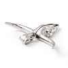 Tibetan Style 304 Stainless Steel Pendants STAS-P305-41AS-3