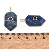 Natural Lapis Lazuli Pendants KK-CBAF9BC-20G-07-3