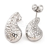 Non-Tarnish 304 Stainless Steel Stud Earrings EJEW-G395-19P-2
