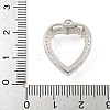 925 Sterling Silver Pendant Cabochon Settings STER-B005-21P-3