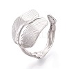 Adjustable 304 Stainless Steel Cuff Rings for Women RJEW-N052-03P-1