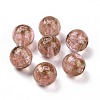 Handmade Gold Sand Lampwork Beads LAMP-C004-02C-3