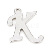 Non-Tarnish 201 Stainless Steel Pendants STAS-L244-04K-P-2