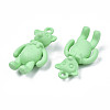 Rack Plating Spray Painted Alloy Pendants PALLOY-N172-001-05-4