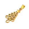 304 Stainless Steel Pendants LS-STAS-P209-45G-4