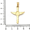 304 Stainless Steel Crystal Rhinestone Pendants STAS-F336-15G-02-3