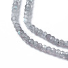 Natural Labradorite Beads Strands X-G-F596-07-3