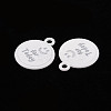 Spray Painted Alloy Pendants PALLOY-Q433-030J-RS-2