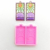 Rectangle with Sunrise Pendant Silicone Molds LS-DIY-M034-11-1