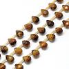 Natural Tiger Eye Beads Strands G-R435-15E-1