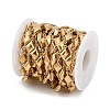 304 Stainless SIon Plating(IP) 304 Stainless Steel Rhombus Link Chains CHS-Z002-02G-3
