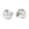 Rack Plating Brass Hoop Earrings for Women EJEW-Q770-19P-2