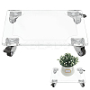 Acrylic Holder Tray for Planter Pots AJEW-WH0166-23C-1