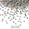 300Pcs Faceted Electroplated Glass Beads Strands GLAA-YW0003-38-2