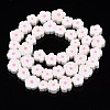 Handmade Polymer Clay Bead Strands CLAY-N011-48A-15-2